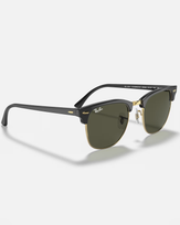 The Ray-Ban Clubmaster Classic Sunglasses in Black