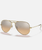 The Ray-Ban Aviator Metal Sunglasses in Gold & Silver