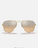 The Ray-Ban Aviator Metal Sunglasses in Gold & Silver