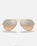 The Ray-Ban Aviator Metal Sunglasses in Gold & Silver