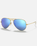 The Ray-Ban Aviator Metal Sunglasses in Blue