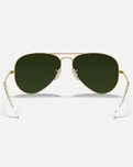 The Ray-Ban Aviator Metal Sunglasses in Blue