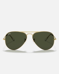 The Ray-Ban Aviator Classic Sunglasses in Gold