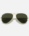 The Ray-Ban Aviator Classic Sunglasses in Gold