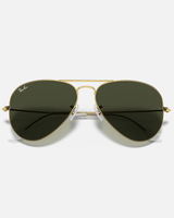 The Ray-Ban Aviator Classic Sunglasses in Gold