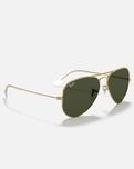 The Ray-Ban Aviator Classic Sunglasses in Gold