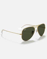 The Ray-Ban Aviator Classic Sunglasses in Gold