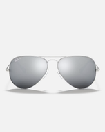 The Ray-Ban Aviator Metal Sunglasses in Grey