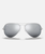 The Ray-Ban Aviator Metal Sunglasses in Grey