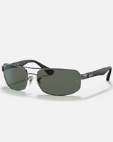 The Ray-Ban RB3445 Polarised Sunglasses in Black