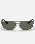 The Ray-Ban RB3445 Polarised Sunglasses in Black