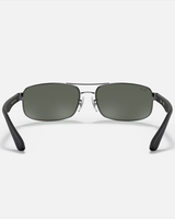 The Ray-Ban RB3445 Polarised Sunglasses in Black
