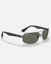 The Ray-Ban RB3445 Polarised Sunglasses in Black