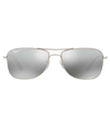 The Ray-Ban Chromance Sunglasses in Silver