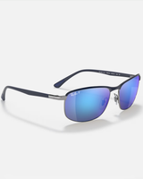 The Ray-Ban RB3671CH Sunglasses in Blue & Gunmetal