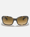 The Ray-Ban RB4068 Sunglasses in Tortoise & Light Brown