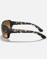 The Ray-Ban RB4068 Sunglasses in Tortoise & Light Brown