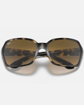 The Ray-Ban RB4068 Sunglasses in Tortoise & Light Brown