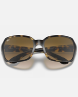 The Ray-Ban RB4068 Sunglasses in Tortoise & Light Brown