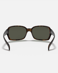 The Ray-Ban RB4068 Polarised Sunglasses in Tortoise & Green Classic