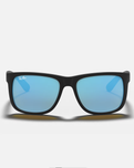 The Ray-Ban RB4165 Justin Color Mix Sunglasses in Blue