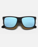 The Ray-Ban RB4165 Justin Color Mix Sunglasses in Blue