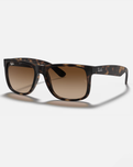 The Ray-Ban Justin Classic Sunglasses in Brown