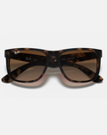 The Ray-Ban Justin Classic Sunglasses in Brown