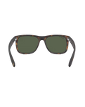The Ray-Ban Justin Polarised Sunglasses in Havana