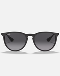 The Ray-Ban Erika Sunglasses in Black