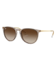 The Ray-Ban Erika Sunglasses in Light Brown