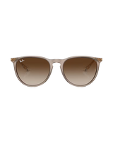 The Ray-Ban Erika Sunglasses in Light Brown