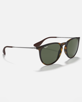 The Ray-Ban Erika Sunglasses in Tortoise & Gunmetal