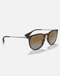 The Ray-Ban Erika Sunglasses in Brown