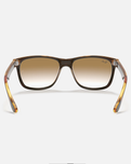 The Ray-Ban RB4181 Sunglasses in Brown