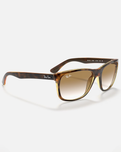 The Ray-Ban RB4181 Sunglasses in Brown