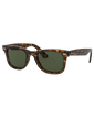 The Ray-Ban RB4340 Wayfarer Ease in Green Classic