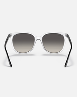 The Ray-Ban RB4378 Sunglasses in Transparent