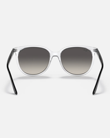 The Ray-Ban RB4378 Sunglasses in Transparent