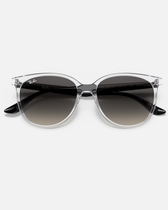 The Ray-Ban RB4378 Sunglasses in Transparent