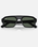 The Ray-Ban Corrigan Bio-Based Sunglasses in Polished Black & Dark Green