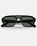 The Ray-Ban Corrigan Bio-Based Sunglasses in Polished Black & Dark Green