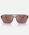 The Ray-Ban Corrigan Bio-Based Sunglasses in Polished Transparent Grey & Dark Violet Read