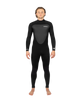 The Gul Mens Response 5/3mm Back Zip Wetsuit in Black