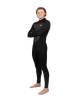 The Gul Mens Response 5/3mm Back Zip Wetsuit in Black