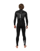 The Gul Mens Response 3/2mm Back Zip Wetsuit in Black