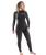 The Gul Womens Womens Response 3/2mm Back Zip Wetsuit in Black