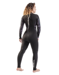 The Gul Womens Womens Response 3/2mm Back Zip Wetsuit in Black