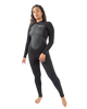 The Gul Womens Womens Response FL 3/2mm Back Zip Wetsuit in Black