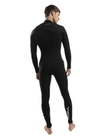 The Gul Mens Response Echo 3/2mm Chest Zip Wetsuit in Black & Contour Camo